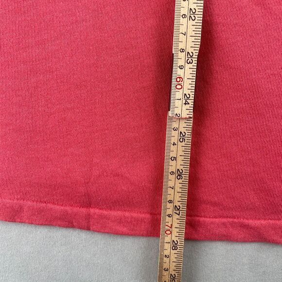 Ralph Lauren Polo Shirt Mens M Classic Red Long Sleeve Embroidered Pony Preppy - Picture 5 of 7